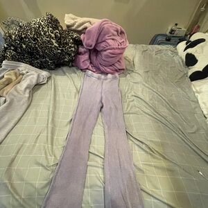 Lavender Women's Flared Pants